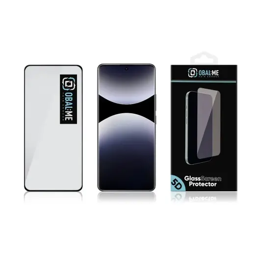 OBAL:ME 5D Glass Screen Protector для Xiaomi Redmi Note 14 Pro 4G|5G|Poco X7 5G черный Фото num
