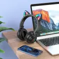 Наушники Borofone BO18 Cat Ear bluetooth черный Фото num