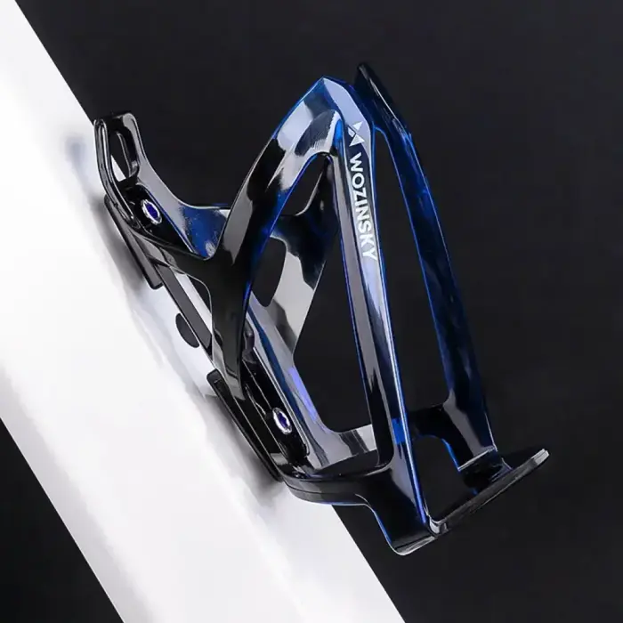 Wozinsky WUR-01BB Bike Bottle Holder Basket - Black and Blue Фото num
