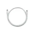 Qoltec data transfer and charging cable | USB-C to USB-C | 1m | white — Photo 8