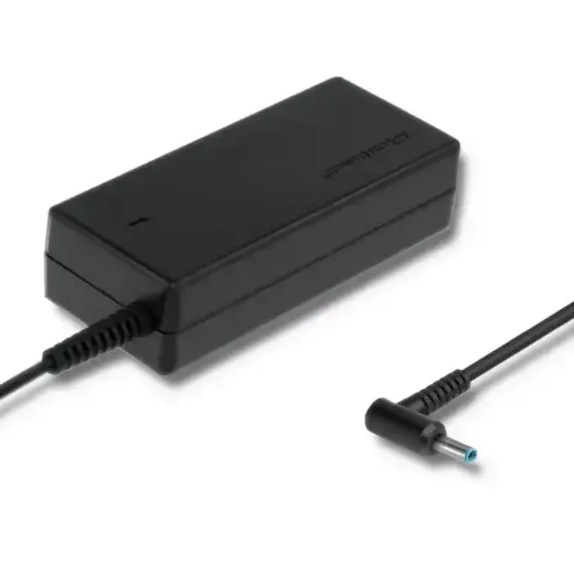 Qoltec Power adapter for laptop HP 65W | 19.5V | 3.33A | 4.5*3.0+pin | +power cable Photo