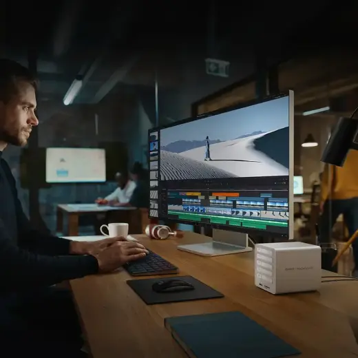 Orico 8848RC3 DAS Series 4-bay 2.5" HDD/SSD Disk Array - White Фото num