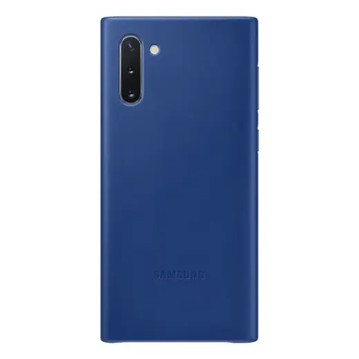 Samsung EF-VN970LLEGWW ādas maciņš Samsung N970 Galaxy Note 10 (Note 10 5G) zils Foto 1