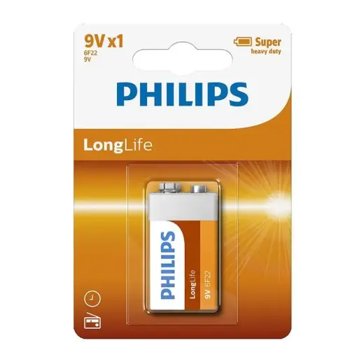 Батарейка Philips 9V Longlife 1gb Фото num
