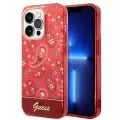 Guess GUHCP14LHGBNHR iPhone 14 Pro 6,1"  czerwony|red hardcase Bandana Paisley Photo