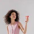 Jisulife Handheld Fan Life9 5000mAh Portable USB Fan - Pink Фото num