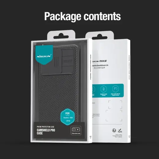 Nillkin CamShield PRO Hard Case for Xiaomi 13T|13T Pro Black Foto 7