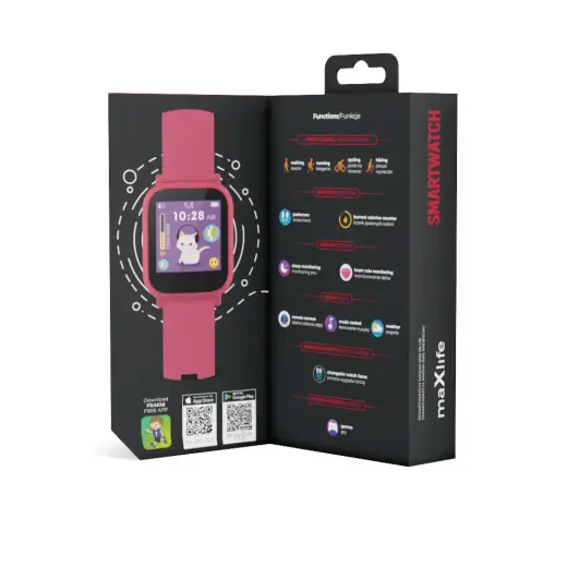 Maxlife smartwatch Kids MXSW-200 pink Foto 5