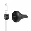 USAMS Uchwyt magnetyczny na kabel USBdo kratki went. czarny|black ZXQ1901 (US-ZB019) Photo