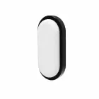 Riga oval LED šviestuvas 12W 4000K IP65 Eurolight BLACK — Photo 1