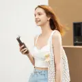 Jisulife Handheld Fan Life8 Plus Portable USB Fan with Power Bank and Flashlight - Brown Foto 10