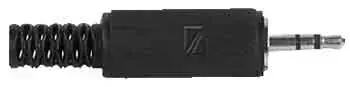 Plug 2.5mm stereo cable mount