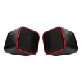 Havit HV-SK473-BR USB 2.0 speaker (Black-Red) Фото num