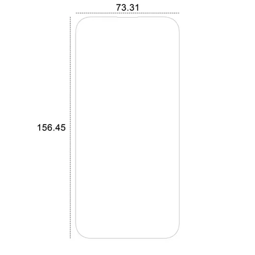 Etteri hybrid glass for iPhone 15 Pro Max 6,7" Foto 2