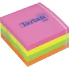 Piezīmju līmlapiņu kubs TARTAN, 76x76mm, 400 krāsainas lapiņas Foto 2