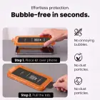 Tech-Protect Quick Set+ tempered glass for phone Google Pixel 9 | Google Pixel 9 Pro | Google Pixel 10 | Google Pixel 10 Pro | Google Pixel 11 | Google Pixel 11 Pro with applicator (2 pcs.) — Photo 9
