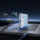 Orico USB4 Thunderbolt5 Cable 80Gbps 240W USB-C to USB-C 1m - Black Foto 6