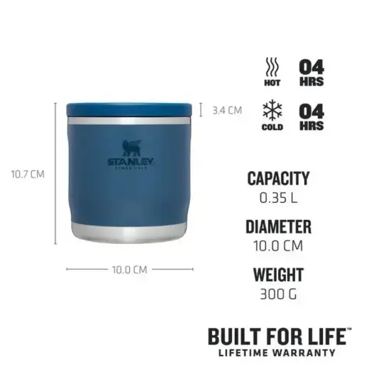 Termoss ēdienu The Adventure To-Go 0,35L zils Foto 2