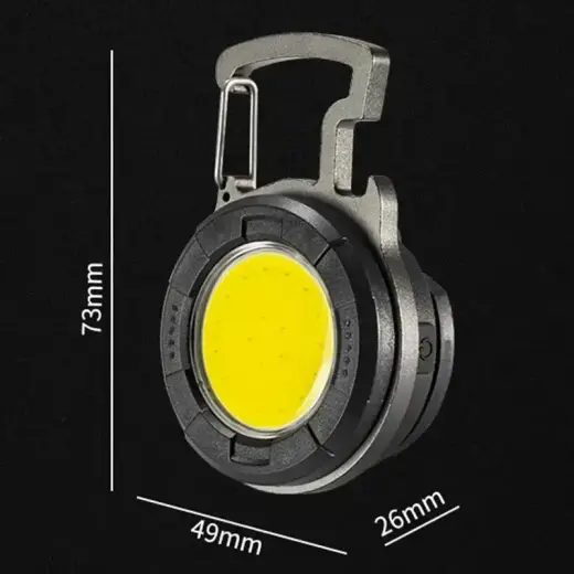 Mini flashlight LED keychain YT877 Type C Фото num