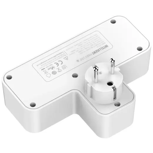 Listwa zasilająca Beline                  z podświetleniem LED 2xUSB-A|USB-C|2xAC biały Photo