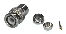 Spraudnis BNC lodējams  50Ω RG58 kabelim