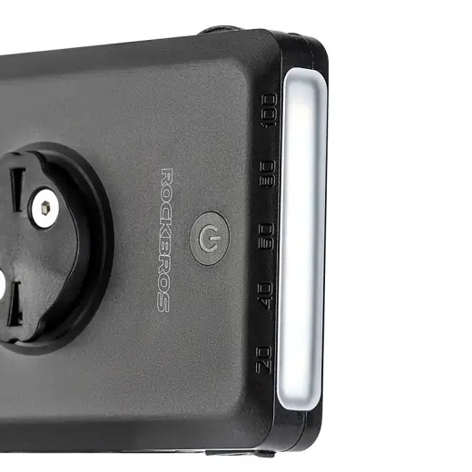 Rockbros JP008 front bike light for counter with power bank 5000mAh 150lm IPX6 - black Photo