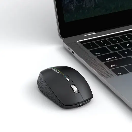 Wozinsky WMGK-1132 Wireless Mouse with RGB Backlight - Black Foto 5