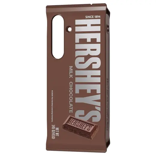 Etui Samsung Hershey`s Milk Chocolate     Snack do Galaxy S25 brązowy Фото num