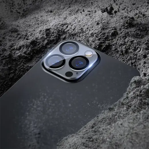 Tempered Glass HARD SILK PRINT for camera (LENS) for Iphone 14 Pro/14 Pro Max (island) Foto 16