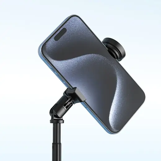 Selfie stick Wozinsky WRZP1 with automatically extendable legs, tripod function, 1.7m - black Фото num