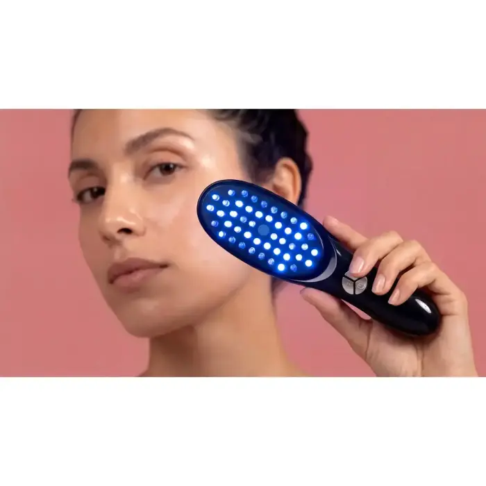 Marielle head massage brush with steam and light function MSMPS black Foto 7