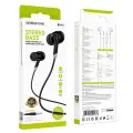 Borofone Earphones BM92 Refined with microphone black Foto 5