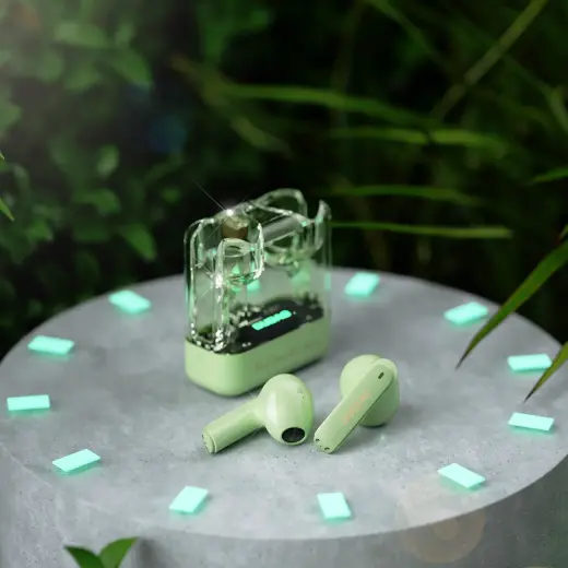 Dudao U18Pro Bluetooth 5.3 TWS wireless headphones - green Foto 2
