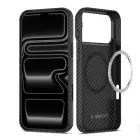 TECH-PROTECT ION CARBON MAGSAFE IPHONE 17 PRO MAX / 18 PRO MAX BLACK/SILVER — Photo 2