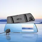 Dash cam for car Hoco for mirror with screen 4,5" 1080P/30fps + rear camera 720P/25fps DV4 black Foto 14