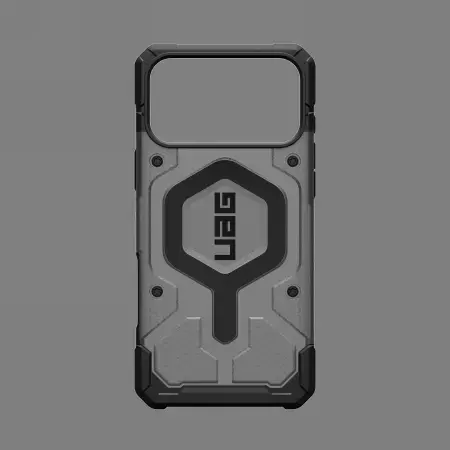 UAG Pathfinder Clear MagSafe Case for iPhone 17 Pro Max - Gray|Black Photo