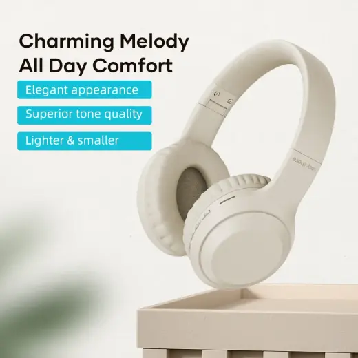 Rock Headphones O2 bluetooth beige Foto 4