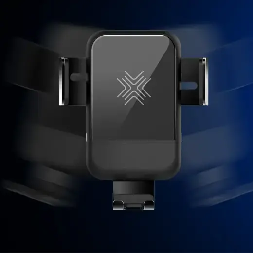 Rock Magnetic gravity car holder EDZ-03 induction to air vent black Photo