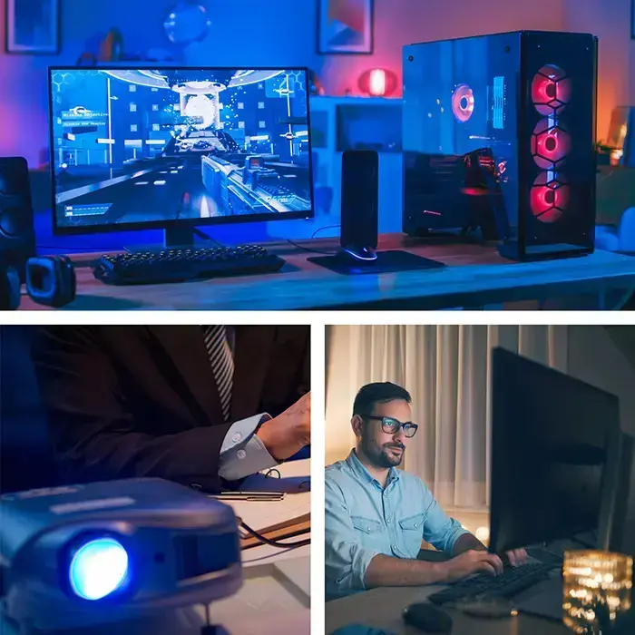 Qoltec Power cable SCHUKO | IEC C13 | CEE 7/7 | 3x1.00mm² | Pure copper Cu | 1.5m Фото num