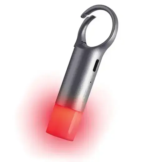 Lexon Nomaday Flash LED Keychain gray/gun LL137X Foto 7