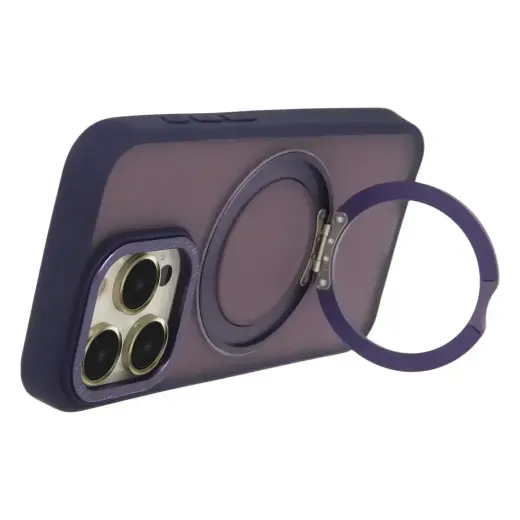 Secure Spinning Mag Case for iPhone 15 Pro 6,1" purple Foto 3