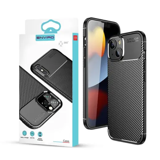Enviro Carbon phone case for Samsung Galaxy S24 Ultra (S928) black