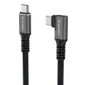 Wozinsky WPS2-UY41S USB-C Thunderbolt 4 240W Angled Cable 2m - Black Foto 3