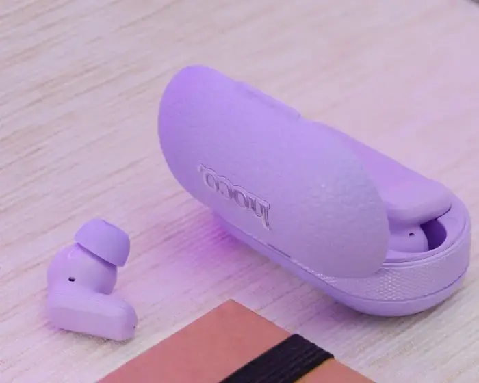 Wireless earphones Hoco TWS EQ19 purple Foto 6
