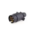 Trailer plug 7 pin with nut — Photo 1