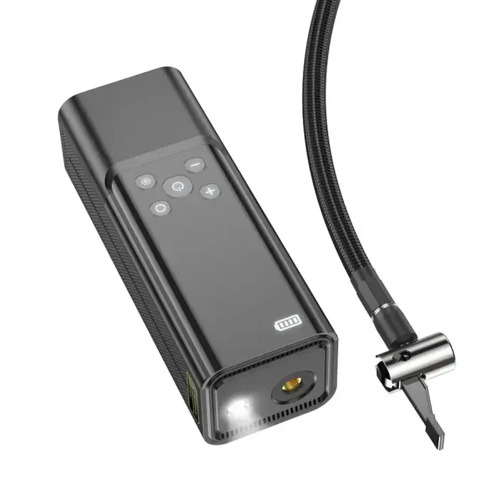 Car compressor Hoco wireless 5000mAh ZP7 black Foto 3