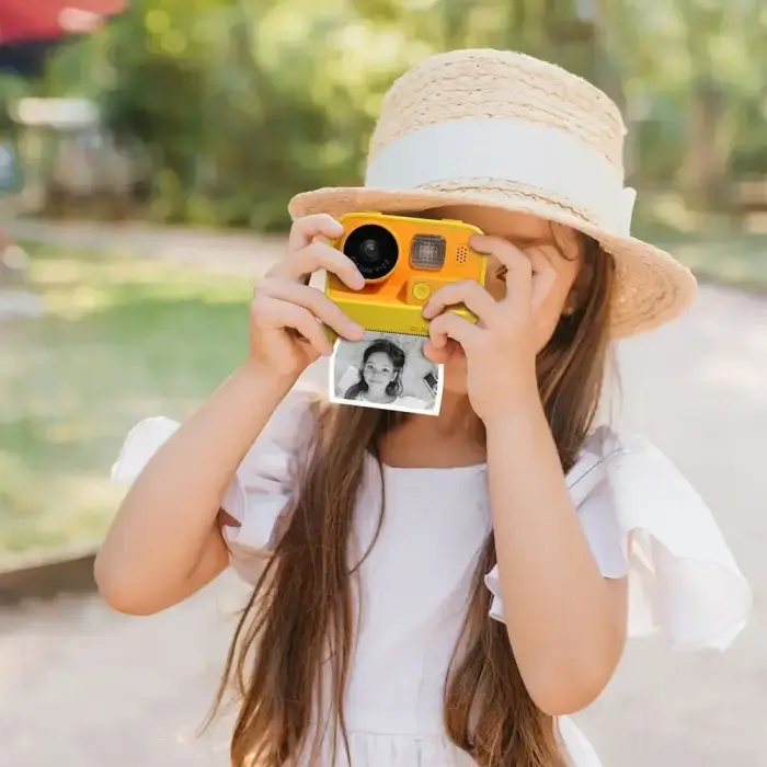PICOCICI printing kids camera K27 yellow Foto 5
