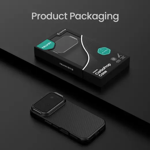 Nillkin CarboProp Aramid Magnetic Case for Apple iPhone 17 Pro Black Foto 9