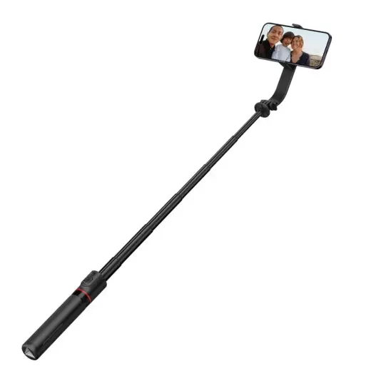 Tech-Protect L04S Bluetooth selfie stick with tripod up to 95cm and 360 head - black Фото num