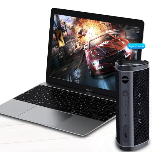 Awei Portable Bluetooth Speaker Y331 TWS waterproof IPX6 Black Фото num